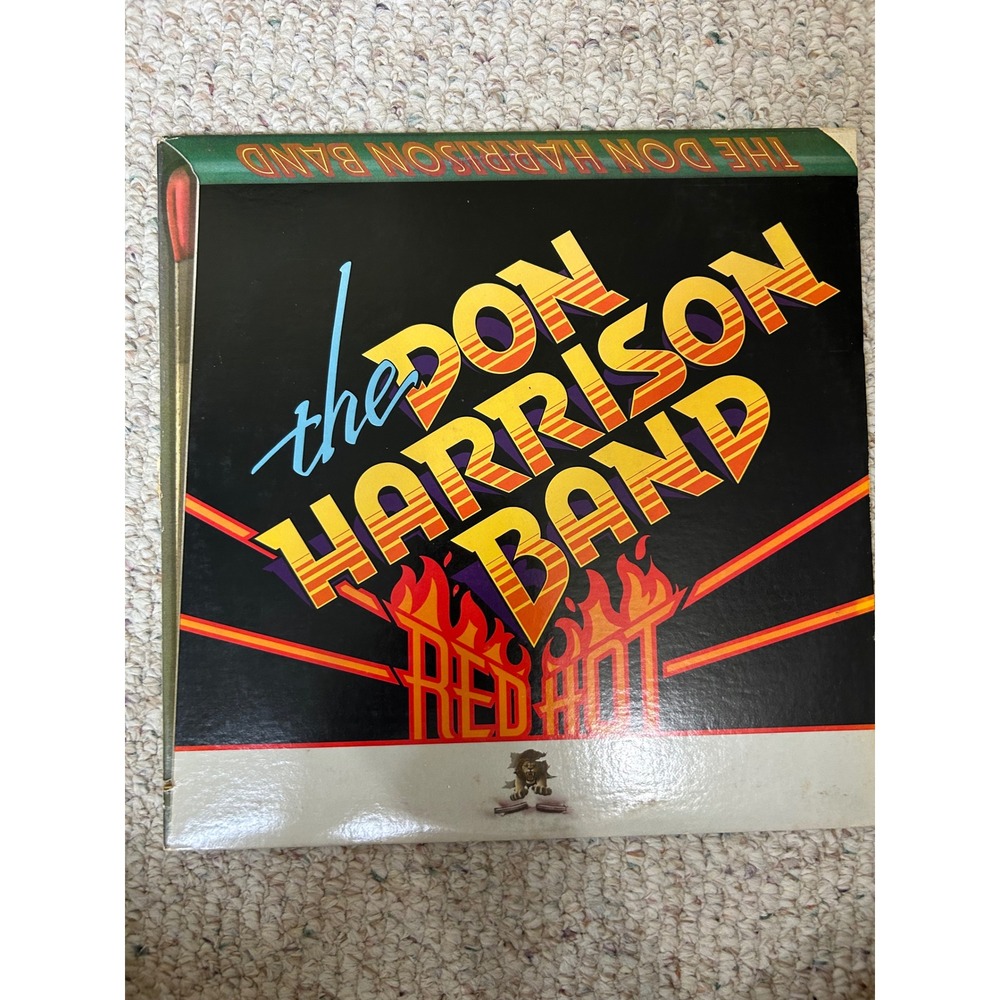 The Don Harrison Band Red Hot Vinyl LP Atlantic SD 18208 1977 Rock Record